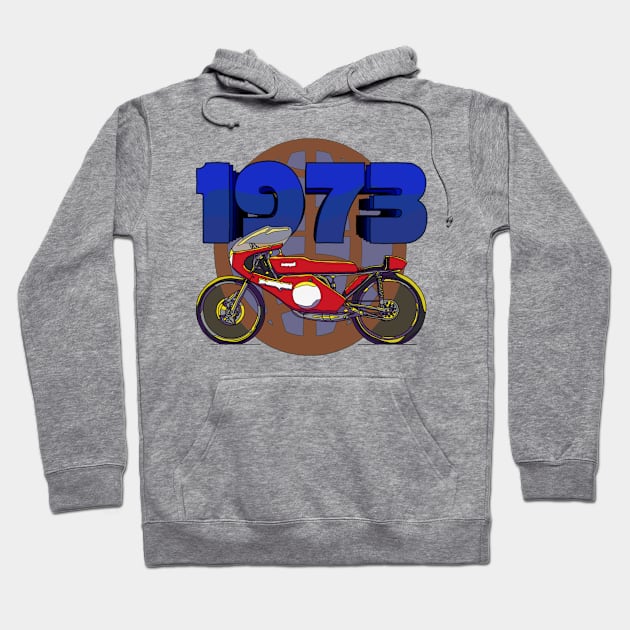 1973 Campeona Del Mundo Hoodie by FullTuckBoogie